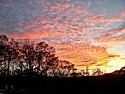 Blue Ridge Parkway Fall Sunset - Horizontal